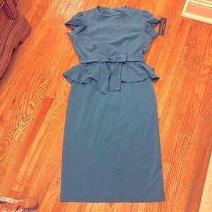 Stop Staring retro pin up peplum dress